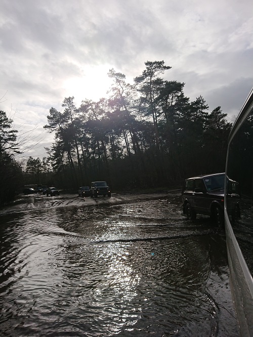 Offroadpark Fürstenforest Wasserdurchfahrt